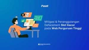 ilustrasi website kampus terkena defacement